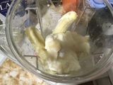 Strawberry and banana milkshake
