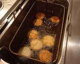 Une image de l'étape 4 de Oignons rings et beignets de courgettes.