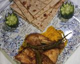 A picture of step 9 of Chicken Achari Karahi.