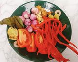 Foto langkah ke 1 dari resep Sambal goreng kentang ati ampela.