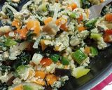 Foto del paso 5 de la receta: Quinoa con acelga, salsa blanca y queso cremoso