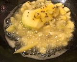 A picture of step 2 of Palak mango dal.