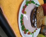 मिक्स फ्रुट पॅन केक (mix fruit pancake recipe in marathi) रेसिपी स्टेप 4 फोटो 