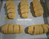 Foto langkah ke 7 dari resep Roti manis isi pisang dengan metode tangzhong.