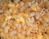 A picture of step 8 of Eggy Pasta.