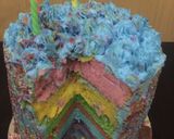 Foto langkah ke 7 dari resep Rainbow 🌈 🎂 cake.