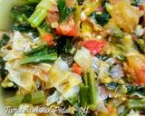 Foto langkah ke 5 dari resep Tumis Sawi Kol Pedas.