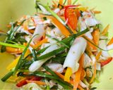 Hình bước làm 2 của món Kim Chi Nhà Ri