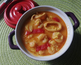 Foto del paso 4 de la receta: Arroz caldoso con gambas y calamares