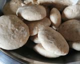 A picture of step 3 of Bedmi poori.
