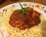 Villámgyors gombás-paradicsomos spagetti recept fázis 5 fotója