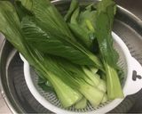 Foto langkah ke 1 dari resep Pakchoy Tahu Jamur Saus Tiram.
