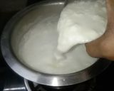 A picture of step 1 of Rasmalai.