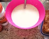 A picture of step 1 of Flavoured milk and french toast 🍞.