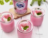 Foto langkah ke 4 dari resep Pinky silky puyo pudding.