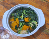 Foto langkah ke 4 dari resep Bening Bayam Labu Kuning.