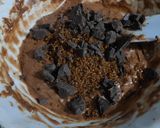 A picture of step 5 of Banana Brownies.