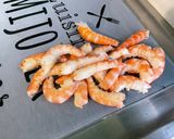 Une image de l'étape 14 de Nouilles aux crevettes et champignons au gingembre et curry.
