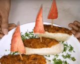 स्टफ्ड रॉ बनाना बोट्स रेसिपी चरण 5 फोटो
