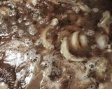 A picture of step 4 of Chicken Fried Hamburger Steak and an Onion Gravy.