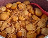 Gambar langkah 3 resipi Oden With Enoki.
