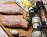 Kacsamell édeskömény pürével recept fázis 1 fotója