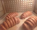 Foto langkah ke 5 dari resep Roti Cokelat Pisang Meses.