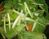 Hình bước làm 2 của món Nui Xào Bò Trứng