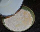 A picture of step 3 of Flat  Naan  Bread نان تافتون.