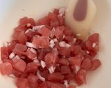 Une image de l'étape 2 de Tartare de thon.