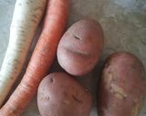 Zöldborsó leves rizslisztes galuskával (gluténmentes) recept fázis 1 fotója