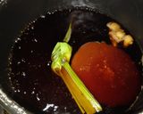 Foto langkah ke 4 dari resep Bubur Sum-sum Super Lembut aroma jahe.