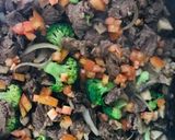 Foto langkah ke 10 dari resep Tumis Brokoli 🥦 Daging sapi 🥩+ Jamur Shitakee 🍄.. 😋😋😋.