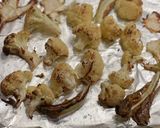 A picture of step 2 of Roasted Cauliflower & Tahini sauce.