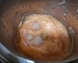 A picture of step 4 of Organic Papaya milk shake.
