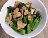 A picture of step 1 of Choisam with Slice Pork.
