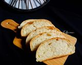 Foto langkah ke 9 dari resep Ciabatta (Roti Simple Tanpa Ulen, Tanpa Susu & Telur) Khas Italia.