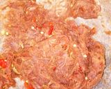 A picture of step 5 of Moimoi with meat balls and cabbage ʂąųƈɛ😋😋.