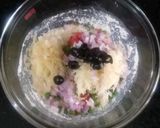 A picture of step 2 of Veg Olive Semolina Savoury Cake.