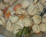 Foto langkah ke 6 dari resep Rica-rica bakso dan ceker.