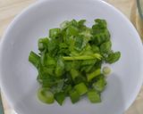Foto del paso 5 de la receta: Pasta con crema de verdeo y pollo