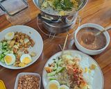 Foto langkah ke 6 dari resep Pecel sayur homemade.