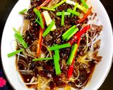 Hình bước làm 2 của món Cá Diêu Hồng Chưng Tương