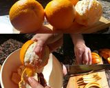 Foto del paso 1 de la receta: Cáscara de naranjas azucaradas