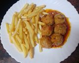 Foto del paso 7 de la receta: Albóndigas de cerdo en salsa