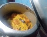 A picture of step 5 of Simple Egg Biryani.
