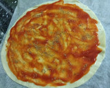 Foto del paso 2 de la receta: Pizza de atún, jamón y champiñones