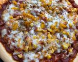 Foto langkah ke 4 dari resep Pizza toping jagung manis+sosis.