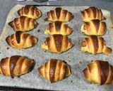 A picture of step 5 of Croissant sausage roll.