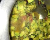 A picture of step 3 of Metha ghiya.
